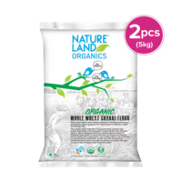 Natureland Organics Whole Wheat Flour 10kg