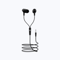 boAt Bassheads 95 Wired Earphones Active Black