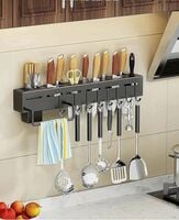 Stainless Steel Wall Mount Knife Holder
