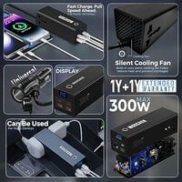 Woscher 300W Car Power Inverter