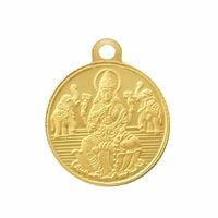 Bangalore Refinery Lakshmi Gold Pendant