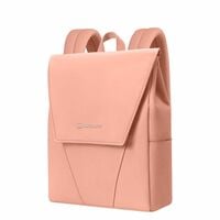 AirCase Canvas Laptop Backpack Pink