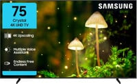 Samsung Crystal 4K 75-inch Smart Tizen TV