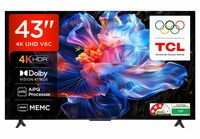 TCL 43-inch 4K UHD Smart Google LED TV