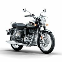 Royal Enfield Bullet 350 Standard Black Motorcycle