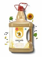 IndicWisdom Wood Pressed Sunflower Oil 5 Litre