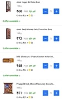 Flipkart Amul Chocolates Deal
