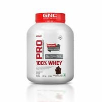 GNC Pro Performance 100% Whey Protein Powder Chocolate Fudge 4 lbs