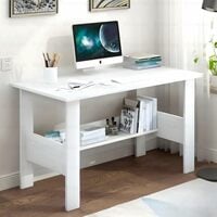Wudyhub ST-09 White Computer Desk