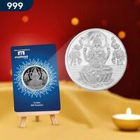 Muthoot Exim 10g Silver Coin on Zepto