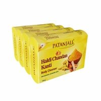 Patanjali Haldi Chandan Kanti Body Cleanser Soap Pack of 4