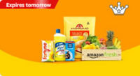 Amazon Fresh Cashback Offer