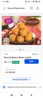 Karachi Bakery Besan Laddu 81% off on Swiggy Instamart