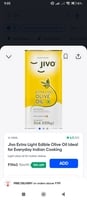 Jivo Extra Light Edible Olive Oil 5L