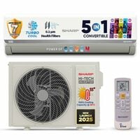 SHARP 1 Ton 3 Star Inverter Split AC