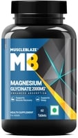 MuscleBlaze Magnesium Glycinate Supplement