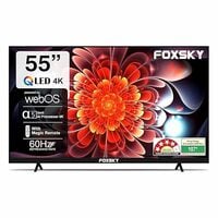 Foxsky 55 Inch 4K Ultra HD Frameless Smart LED TV