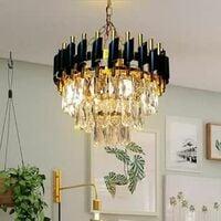 Desidiya Black Mamba Crystal Pendant Light