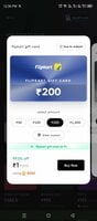CRED Flipkart Gift Card Offer