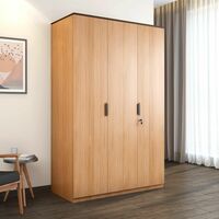 Nilkamal Milford Neo 3 Door Wooden Wardrobe