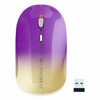 ZEBRONICS Poise Rechargeable Wireless Mouse Gradient Purple