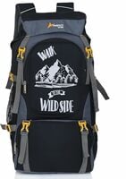 75L Grey Rucksack Trekking Hiking Backpack