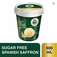 Amul Ice Lounge Sugar-Free Spanish Saffron Ice Cream Tub