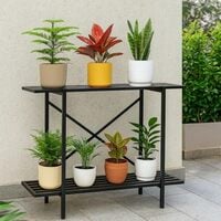 ecofynd Adam Iron Plant Stand