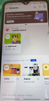 PhonePe Rewards BigBasket