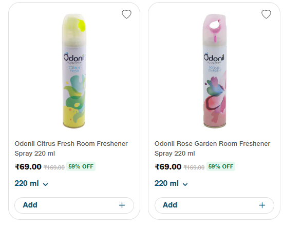 Odonil Room Freshener Offer