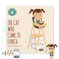 The Cat Who Came to Lunch Board Book