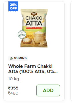 Whole Farm Chakki Atta Details