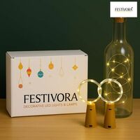 Festivora Bottle Cork LED Lights