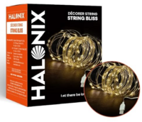 Halonix Bliss Warm White USB Powered LED Rice Fairy Lights