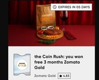 CRED Zomato Gold Trick
