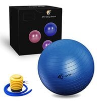 FirstFit 65CM Blue Yoga Ball