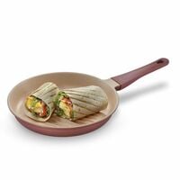 Prestige Omega 24cm Pink Die-Cast Non-Stick Grill Pan