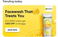 Garnier Instamart Swiggy Offer