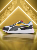 Puma Men's White & Black Colourblocked IDP Sneakers