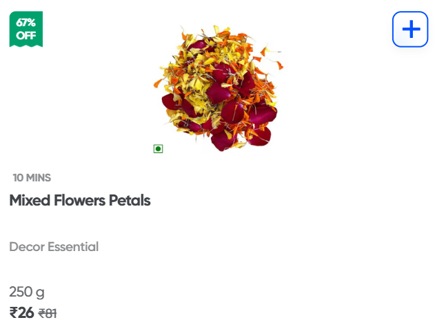 Mixed Flowers Petals