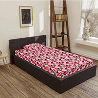 Capsicum Pink Microfiber Bedsheet