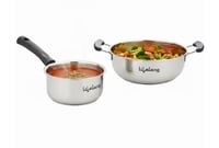 Lifelong Stainless Steel Cookware Set