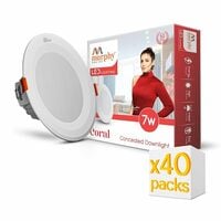 Murphy 7W LED Concealed Ceiling Light Pack