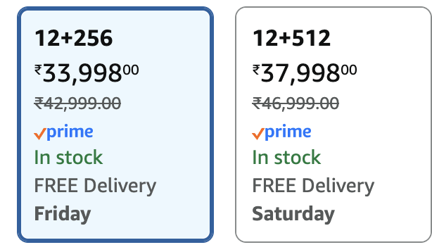 Realme GT 7T IceSense Blue