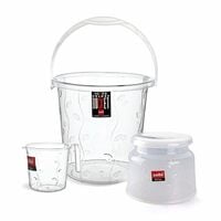 Cello Petal Bathroom Accessory Combo Set