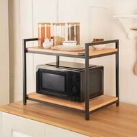 Amazon Basics Multi-Purpose Metal Kitchen Organizer Rack