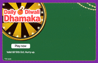 Amazon Diwali Dhamaka Spin & Win
