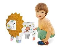 Crackles DIY 3D Lion Paper Craft Kit