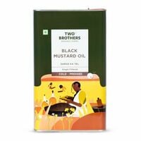 Two Brothers Organic Wood Pressed Mustard Oil 5L