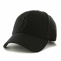 SELLORIA Black Cotton Adjustable Unisex Cap